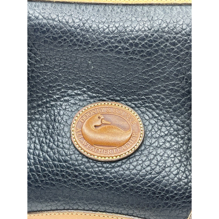 Dooney & Bourke Tote Bag Boston Navy Vintage Limited Edition Rare Model VHTF Des