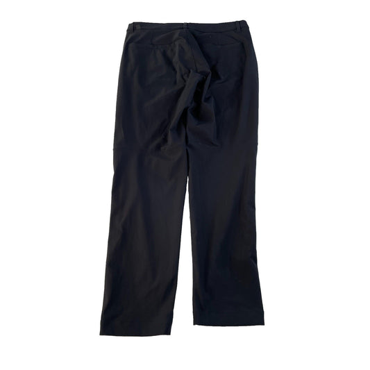 Men's Lululemon Pants Black Tech Fabric Stretch Trousers Size 33