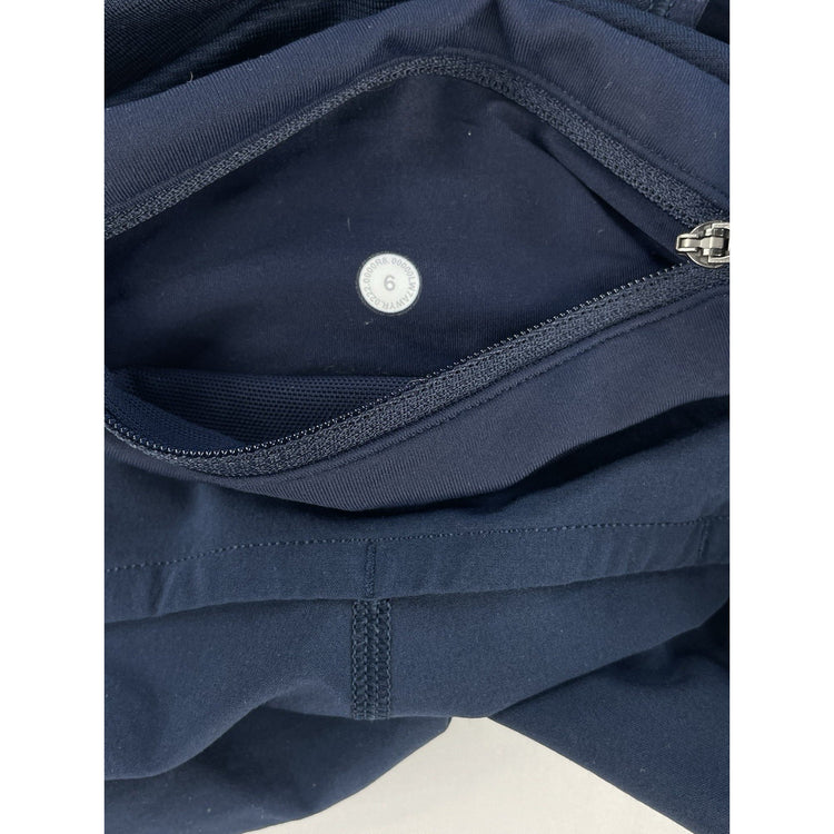 Womens Lululemon Navy Blue Shorts Size 6
