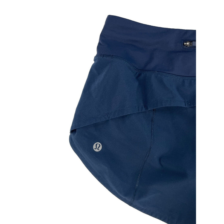 Womens Lululemon Navy Blue Shorts Size 6