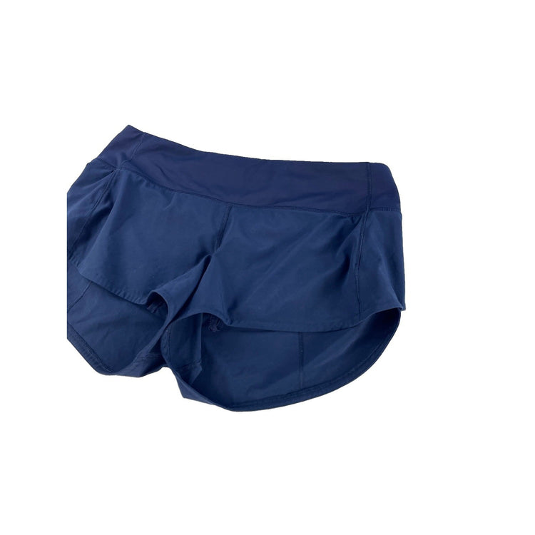 Womens Lululemon Navy Blue Shorts Size 6