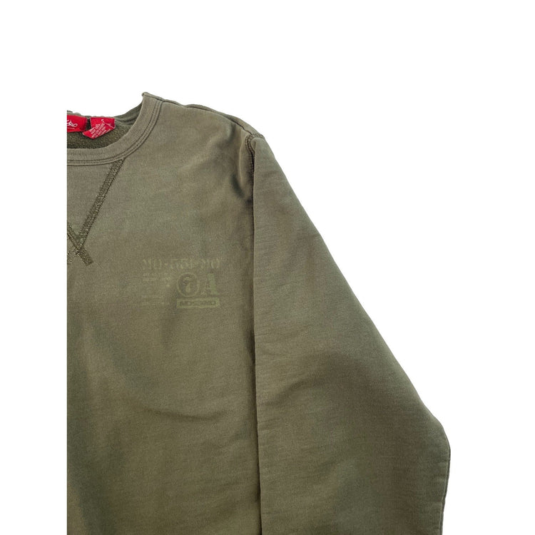 Men's Mossimo Olive Green LongSleeve Crewneck Sweatshirt Size S