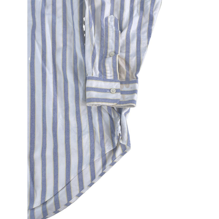Mens Ralph Lauren Multicolor Striped Button-up Shirt Size 16-33