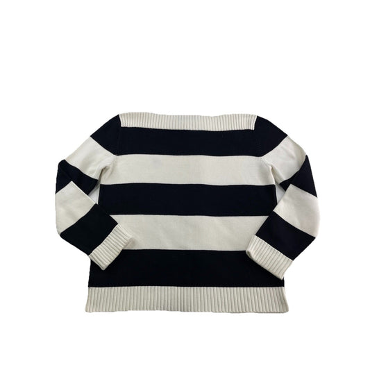 Womens Lauren Ralph Lauren Size XL Black & White Knitted Sweater