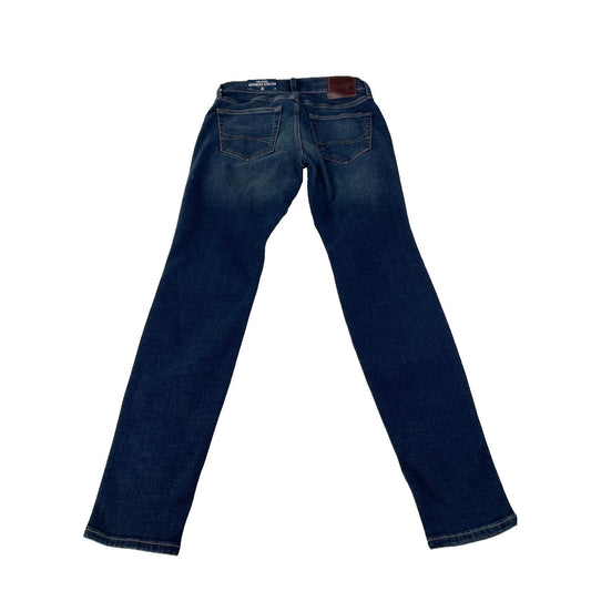 Mens Hollister Super Skinny Blue Denim Jeans Size 30x32