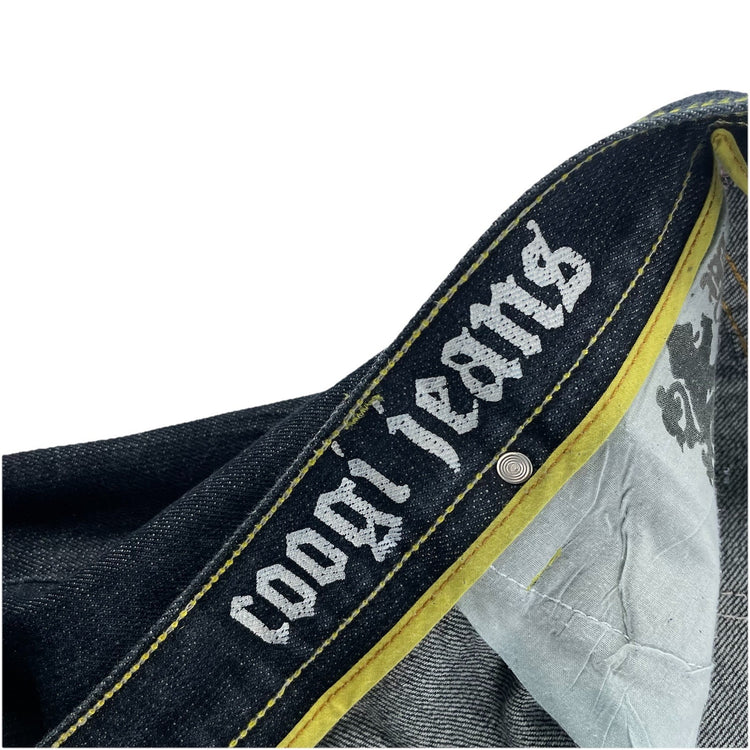 Mens Early 2000s Vintage COOGI Embroidered Joker Baggy Jeans Size 38x34