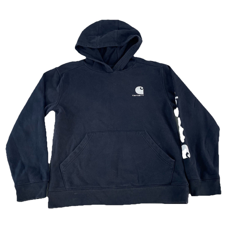 Kids Carhartt Black Hoodie Size Large