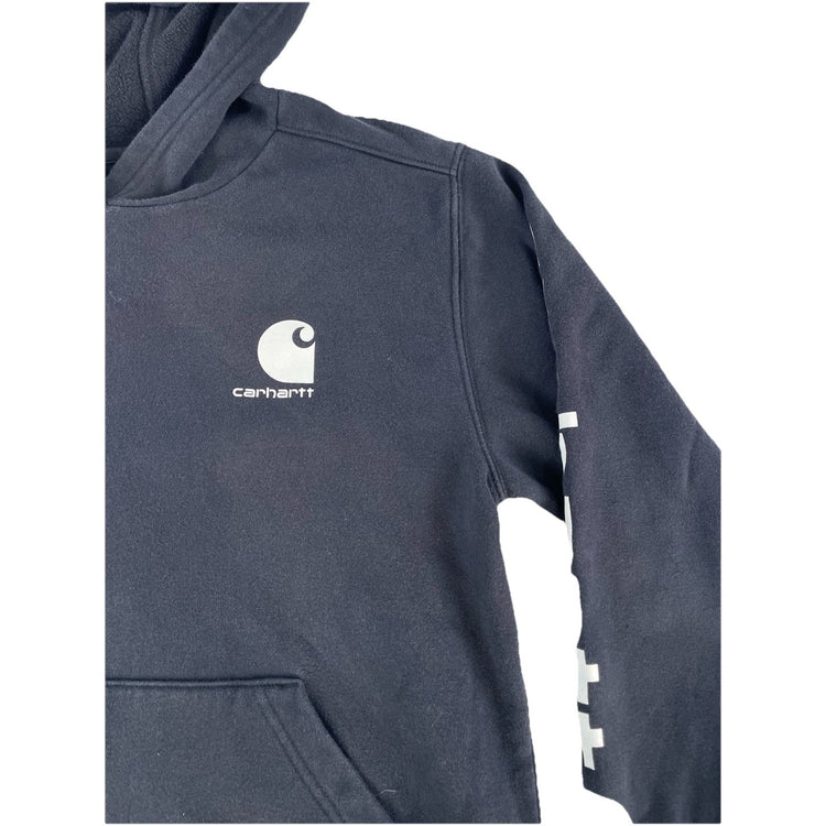 Kids Carhartt Black Hoodie Size Large