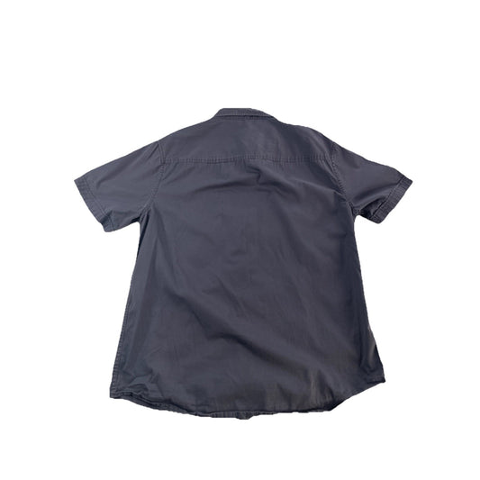Men’s Harley Davidson Casual Gray ButtonUp SS Shirt Size L