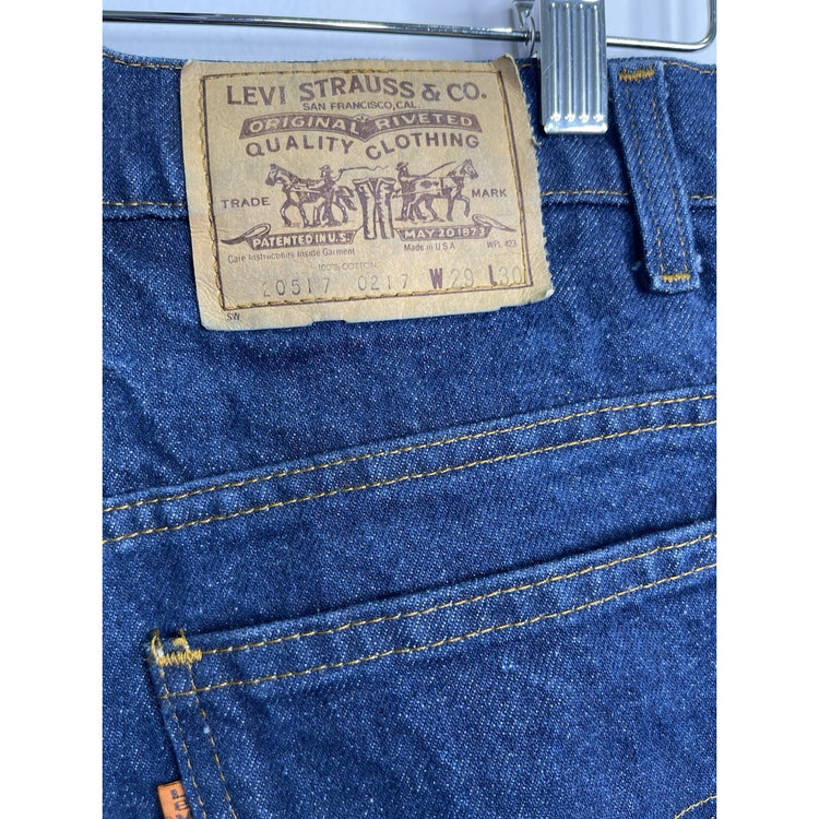 Vintage Women 517 Levis Bootcut Jeans Sz 29 X 30