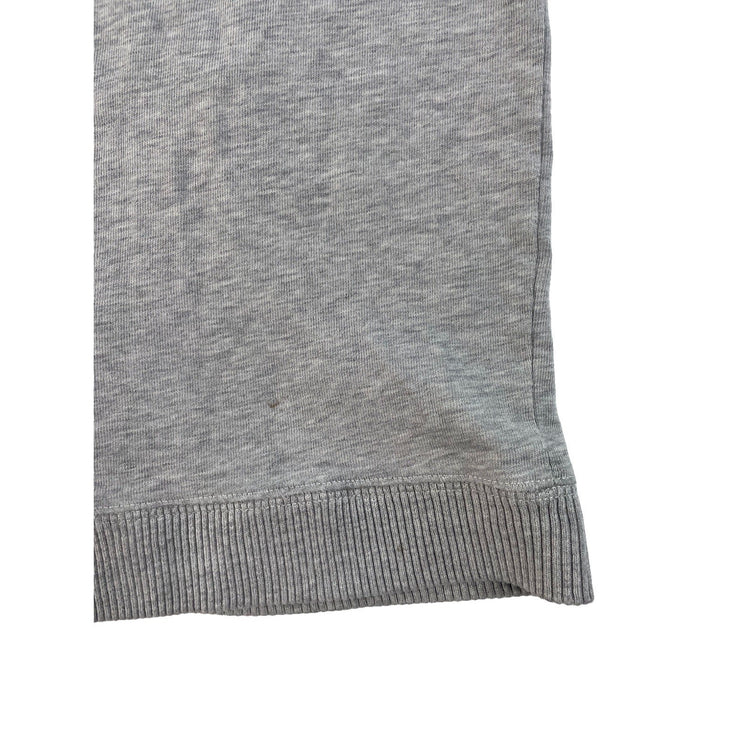 Womens American Eagle Outfitters Gray Waffle Knit Hoodie Top Size XS
