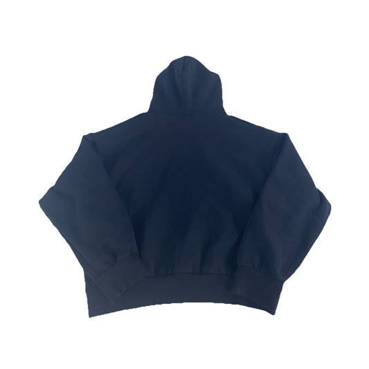 Essintials Fear Of God Black Pullover Hoodie Size M - Authentic Streetwear