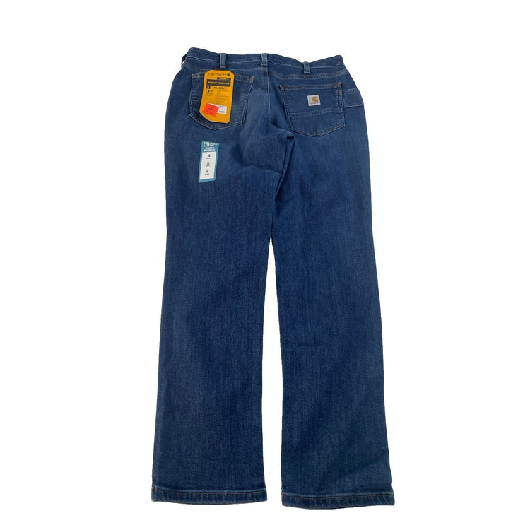 Womens Carhartt Blue Relaxed Fit Denim Jeans Size 10S