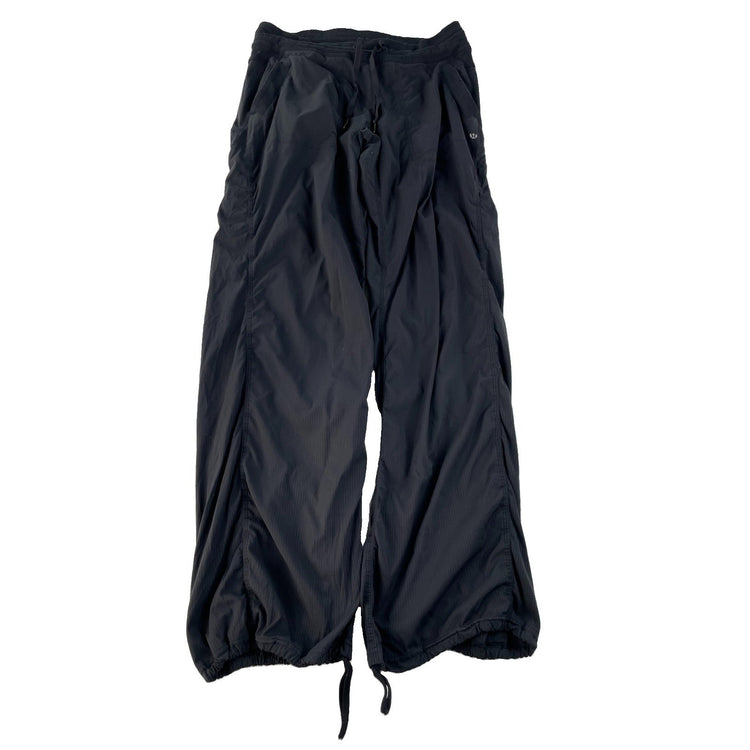 Women's Lululemon Athletica Black Athletic High-Rise Track Pants Size 8