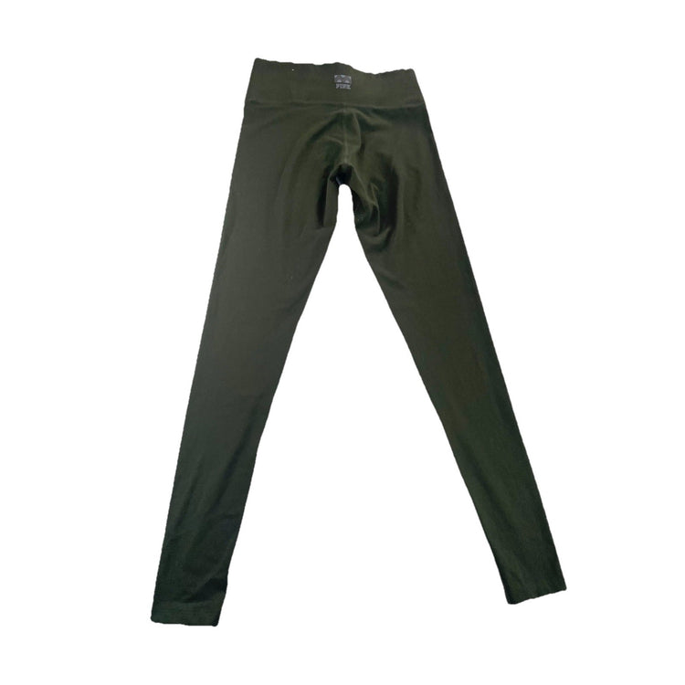 Womens Victoria Secret Military Green Leggings Size XS