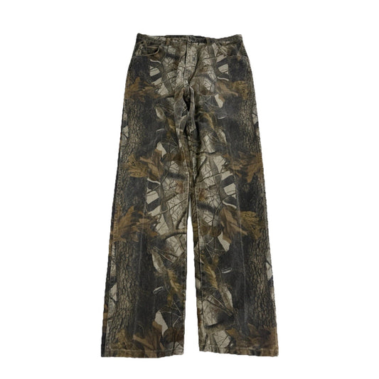 Mens Vintage Wrangler Pro Gear Camo Pants Size 38