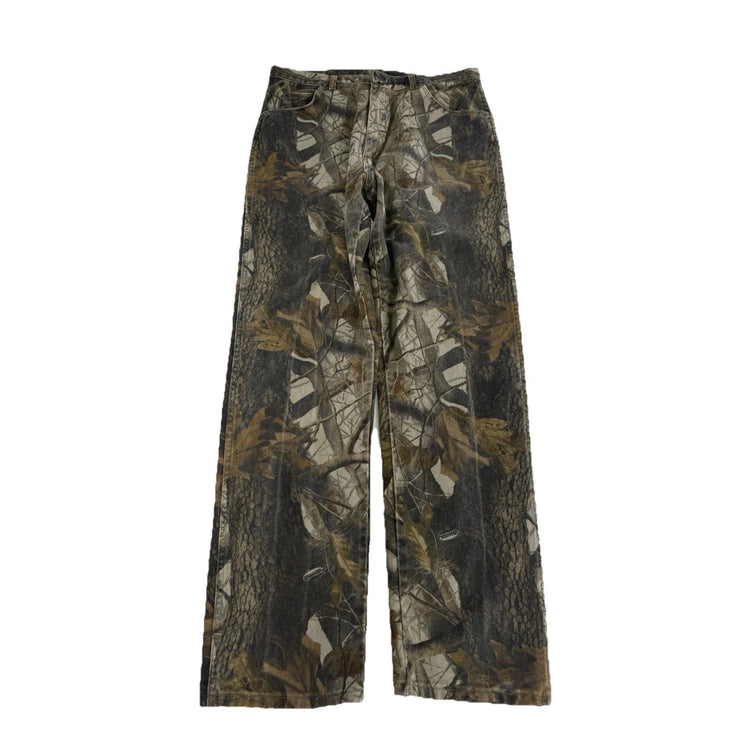 Mens Vintage Wrangler Pro Gear Camo Pants Size 38