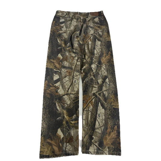Mens Vintage Wrangler Pro Gear Camo Pants Size 38