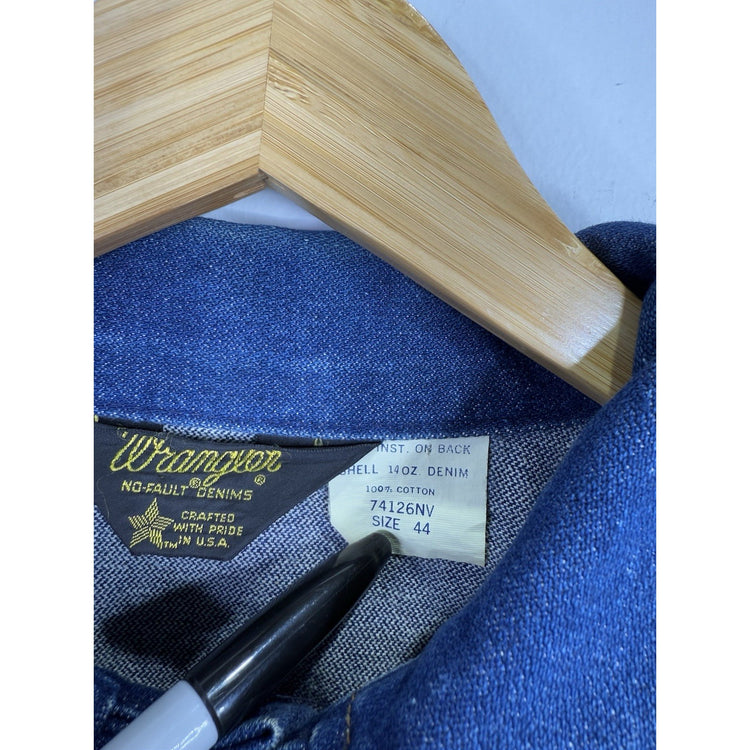 Vintage Wrangler Denim Jacket 74126nv