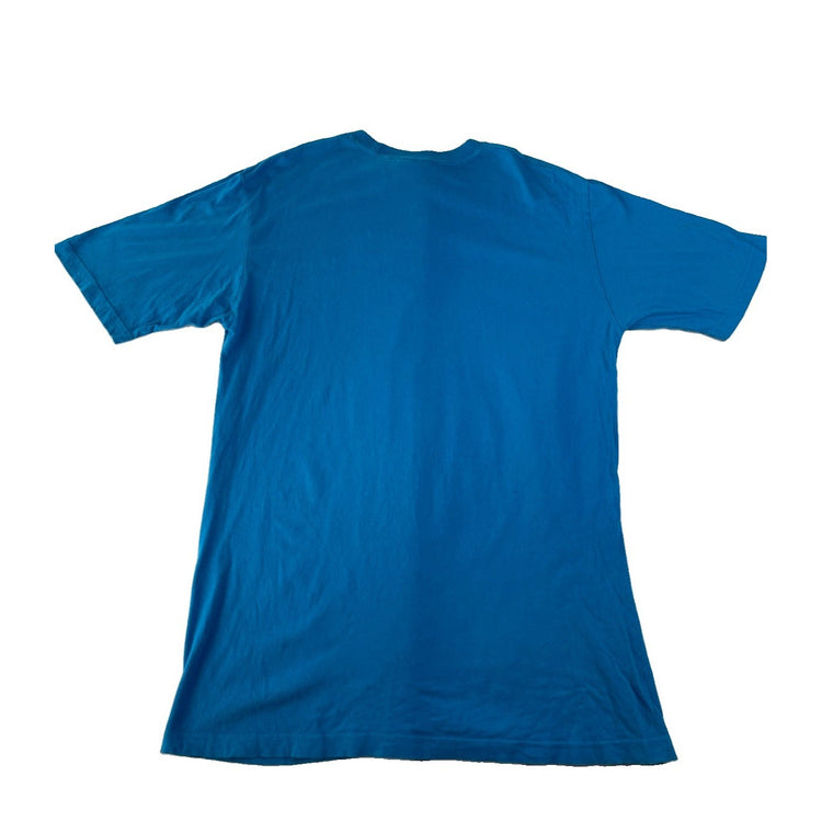 Men’s Y2K South Pole Blue ‘Grind To Build’ Graphic T Shirt Size 2XL