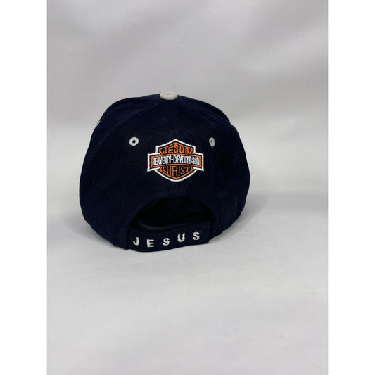 Men’s Harley Davidson Look-A-Like Jesus Christ Devoted Son One Size Hat