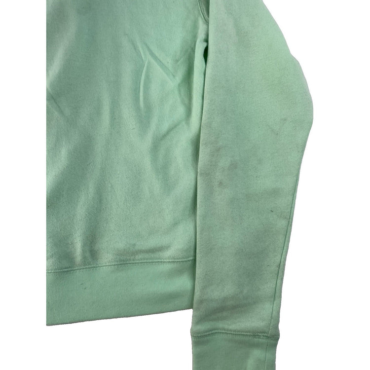 Women's Victoria's Secret PINK Mint Green Half-Zip Pullover Sweatshirt, Size M