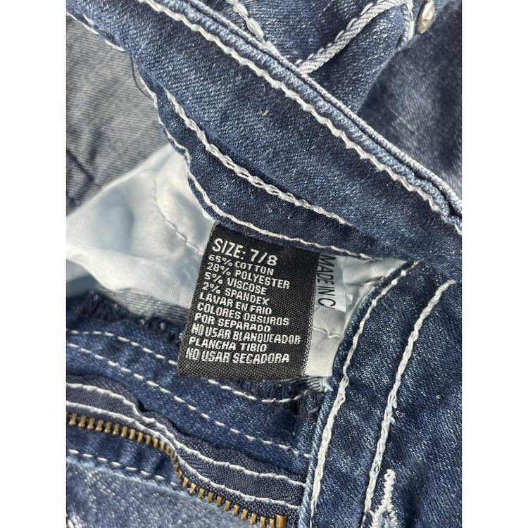 Women’s SKY Relaxed Bootcut Blue Jeans Size 7/8