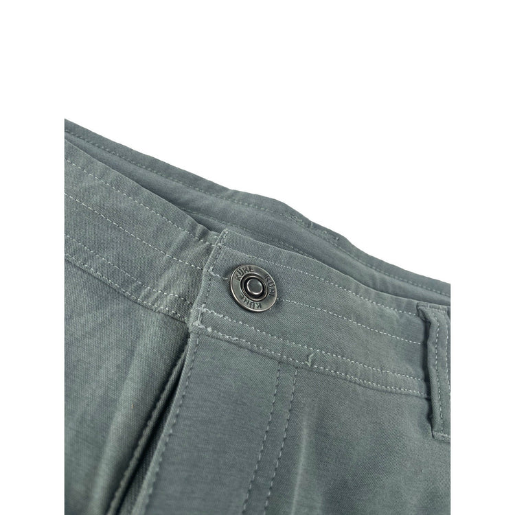 Womens KÜHL Sage Green Flat Front Shorts Size 12