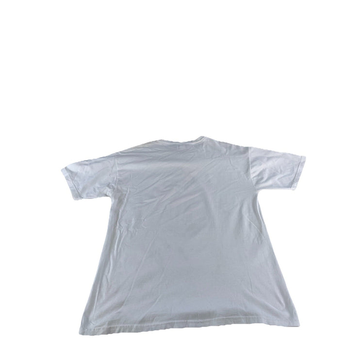 Mens Vintage 1990s Bob Harrison White Cat Graphic T Shirt Size XL