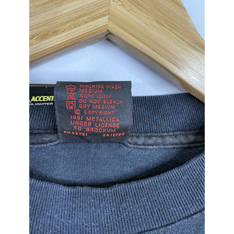 1991 Vintage Metallica “and Justice For All” Tee