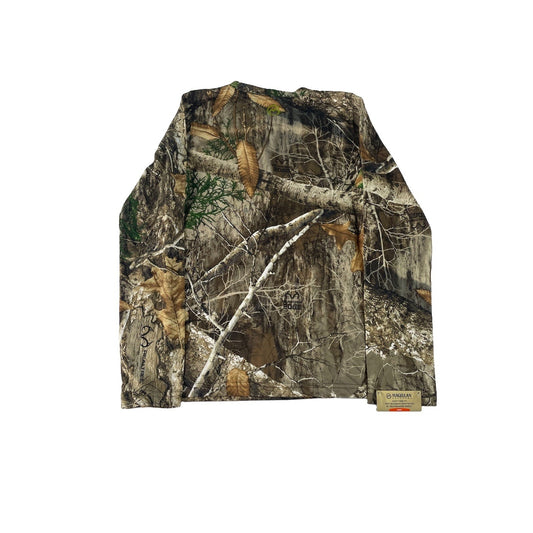 Mens Magellan Dri Fit Realtree Camo Print Long Sleeve Shirt Size Medium