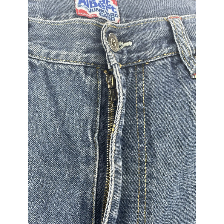 Mens Vintage Platinum FUBU “Fat Albert & The Junkyard Gang” Jeans Size 36x34