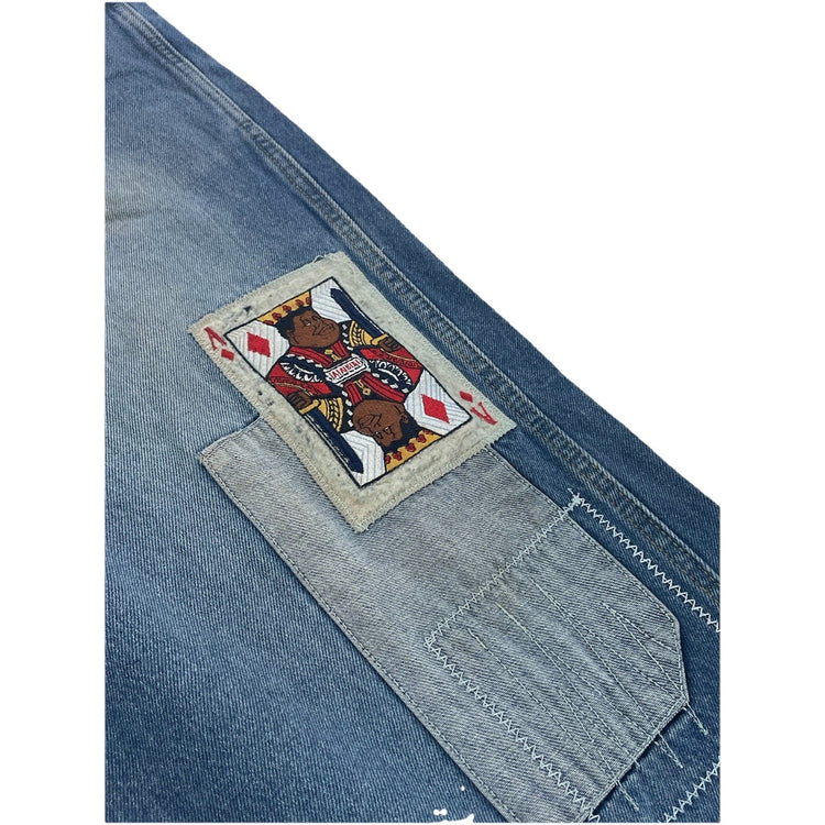 Mens Vintage Platinum FUBU “Fat Albert & The Junkyard Gang” Jeans Size 36x34
