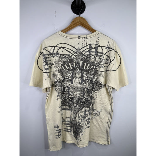 Mens Y2k Helix T-shirt Size Xl