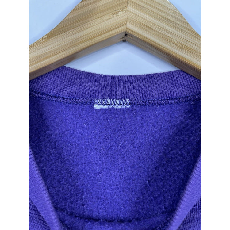 Mens Vintage Phoenix Suns Purple Pullover Sweatshirt Sz XL