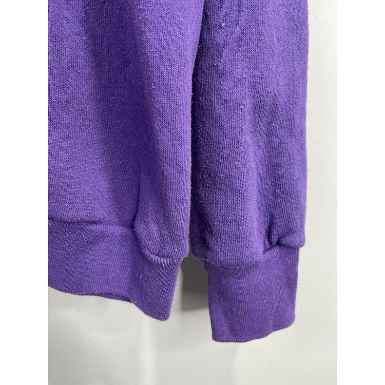Mens Vintage Phoenix Suns Purple Pullover Sweatshirt Sz XL