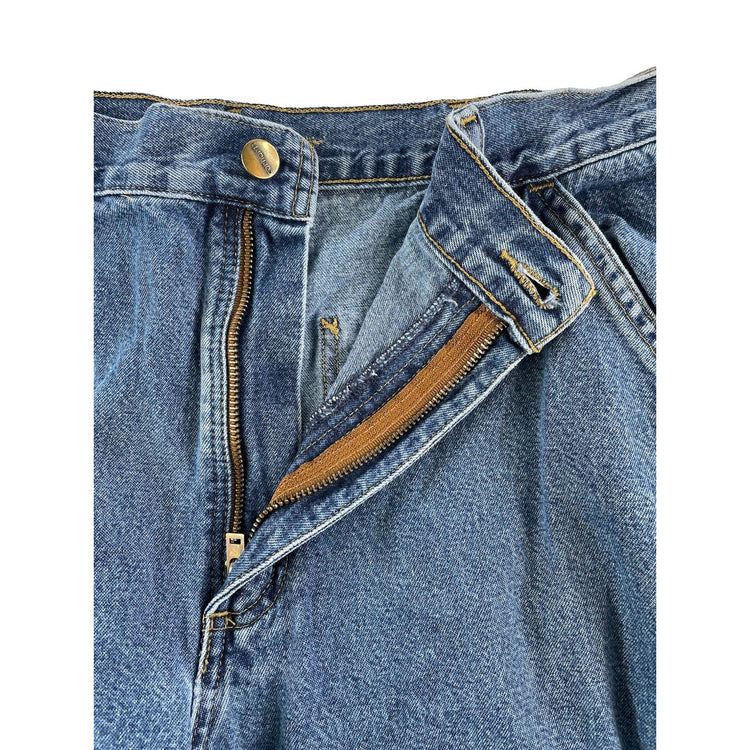 Mens Carhartt Blue Denim Carpenter Style Jeans Size 36