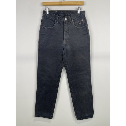 Men’s Harley Davidson Jeans Black Denim Straight Leg Distressed Pants 31x32