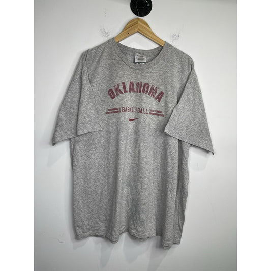 Oklahoma State Cowboys Men’s Basketball Nike Grey Short Sleeve T Shirt Sz 2XL