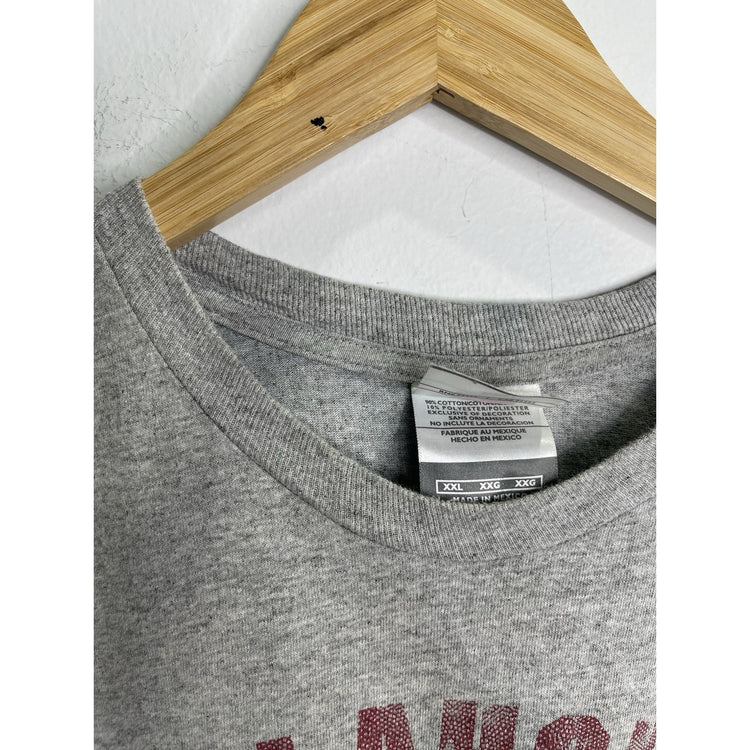 Oklahoma State Cowboys Men’s Basketball Nike Grey Short Sleeve T Shirt Sz 2XL