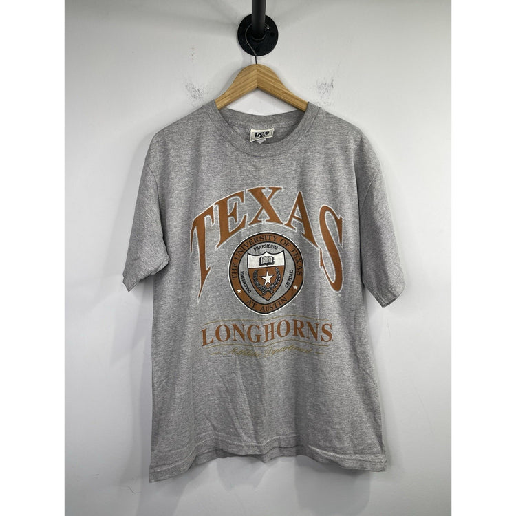 Adult Gray University Of Texas At Austin Longhorns Graphic T Shirt Sz L