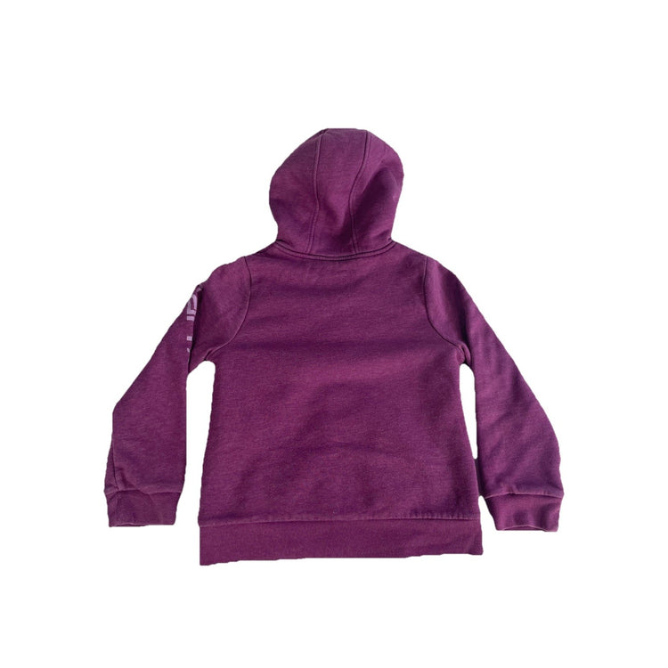 Girls Carhartt Sherpa Lined Full Zip Hoodie Sleeve Logo Jacket Size S