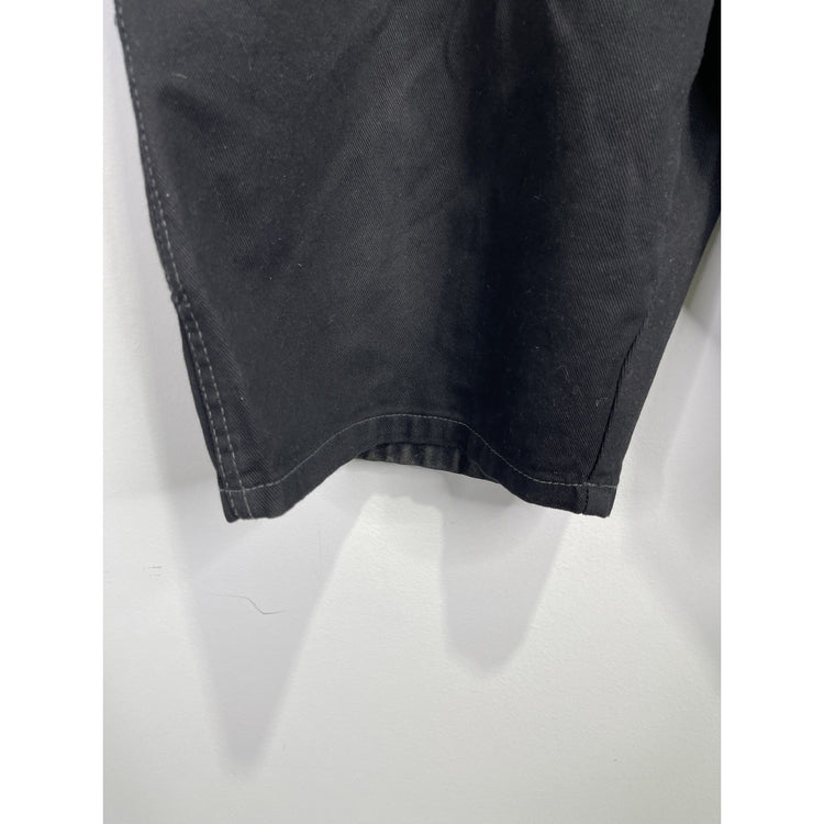 Men’s Vintage Y2k Southpole Black Jean Shorts Jorts Baggy Skate Grunge 40x15