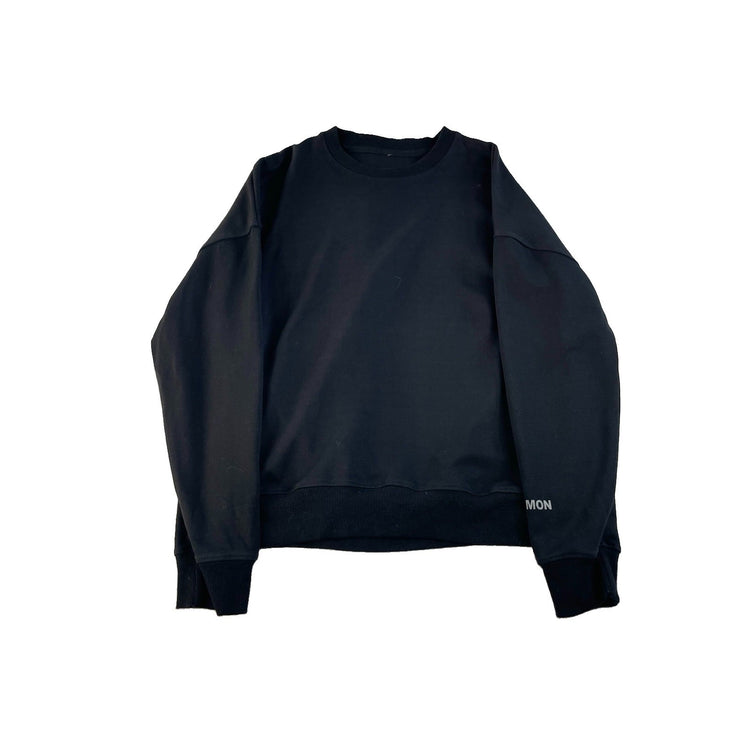 Men's Lululemon Black Crewneck Sweatshirt With Logo Detail Size S