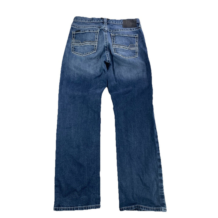 Men’s Ariat M2 Traditional Relaxed Bootcut Blue Jeans Size 33x32