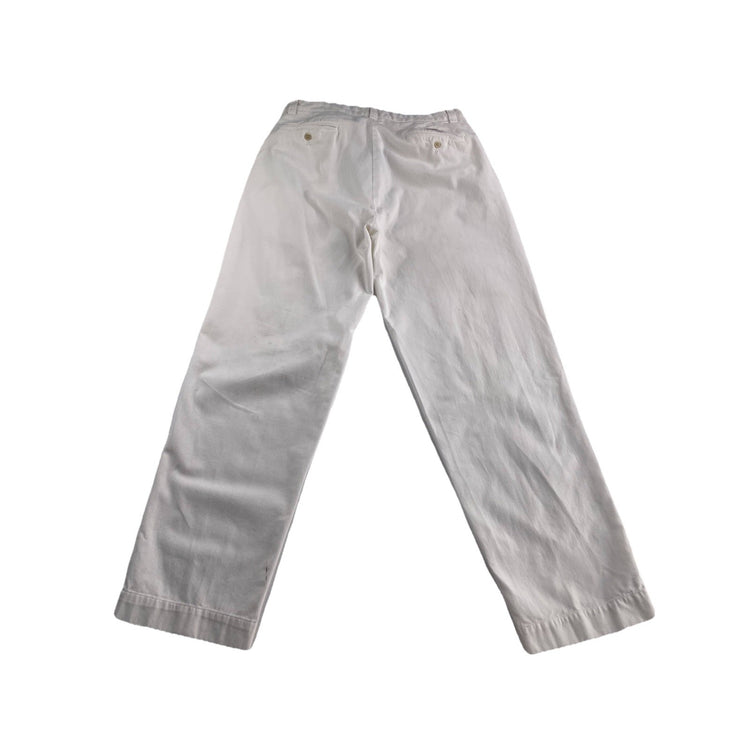 Mens Ralph Lauren Size 33X32 White Jeans