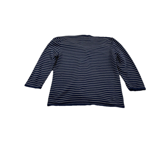 Womens Lauren Ralph Lauren Size Large Striped Cardigan
