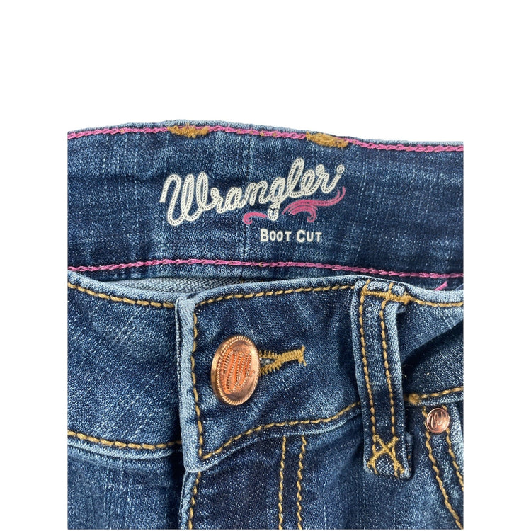 Women’s Wrangler Regular Bootcut Blue Jeans Size 3x30