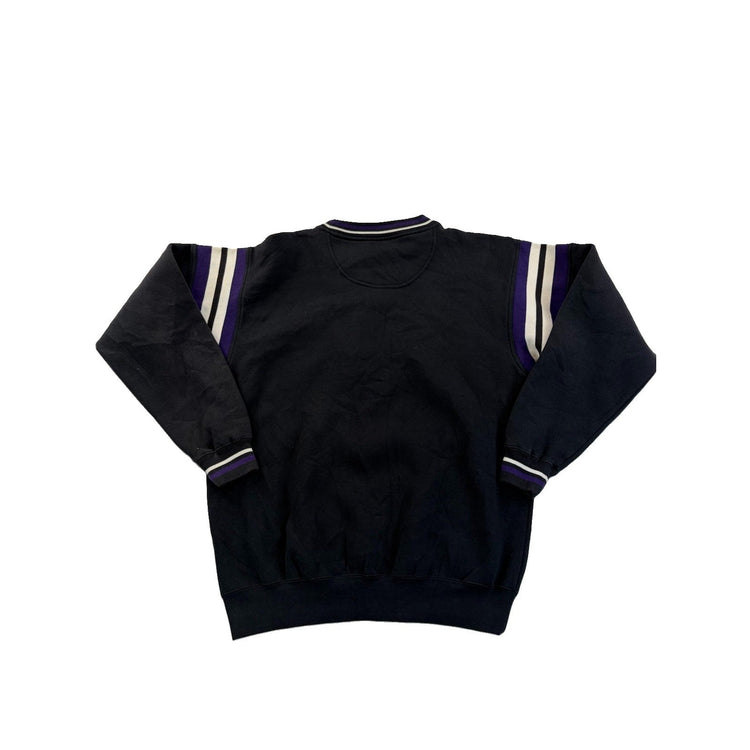 Men’s Vintage Lee “ Diamond Backs Arizona “ Black & Purple Sweatshirt Size M