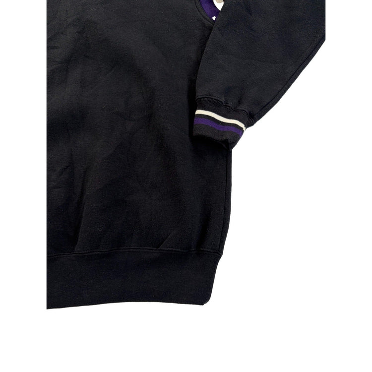 Men’s Vintage Lee “ Diamond Backs Arizona “ Black & Purple Sweatshirt Size M